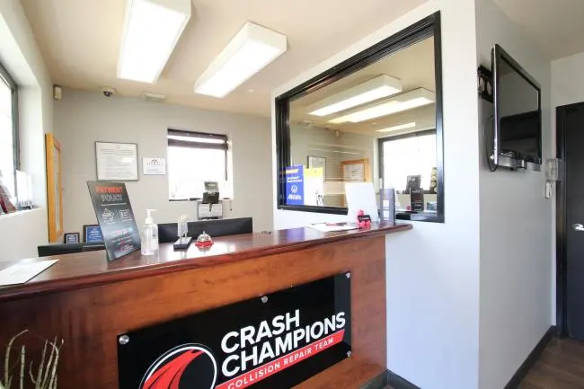 Front counter at Crash Champions North Hollywood