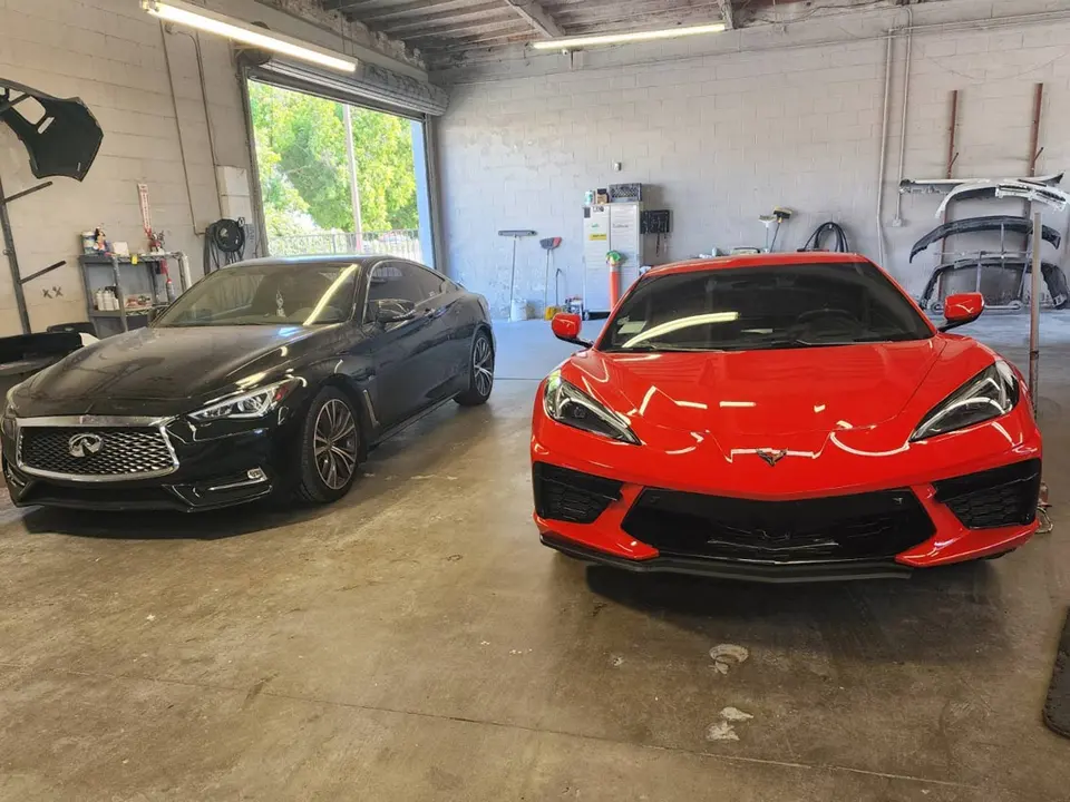 Shop floor at Pro Car Collision Center