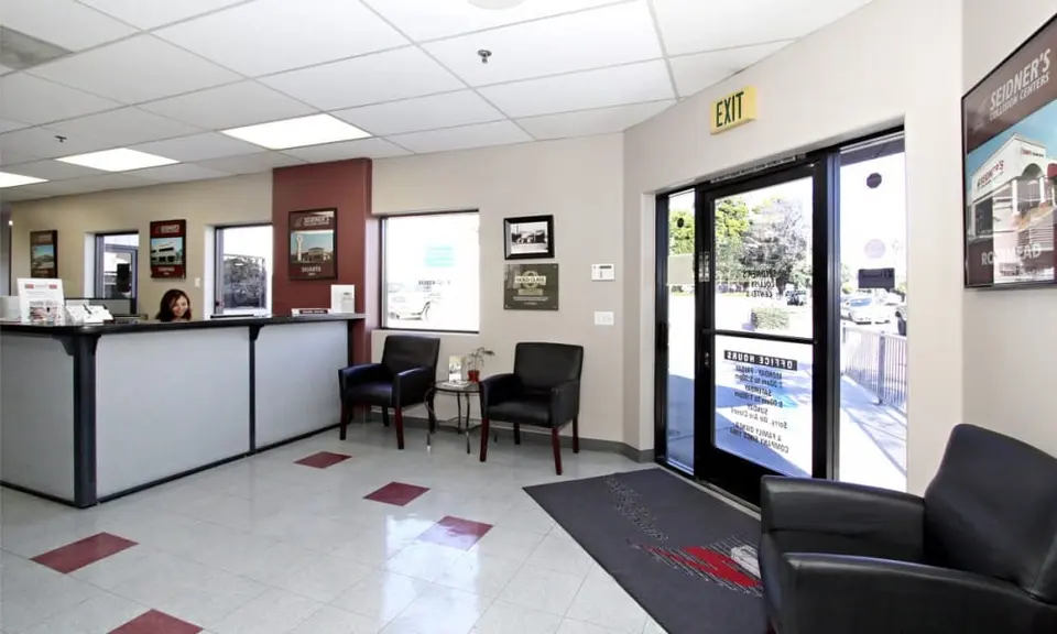 Reception area at Seidner's Alhambra