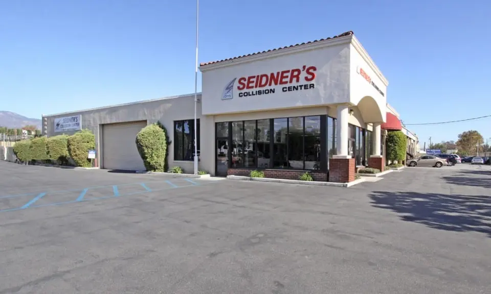 Front of Seidner's Collision Center on N Rosemead Blvd, Rosemead