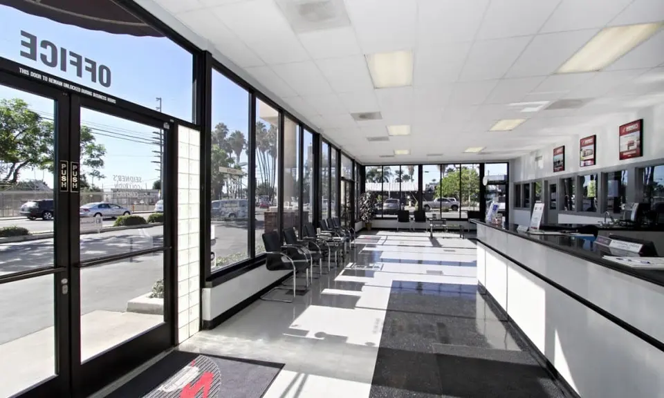 Front office at Seidner's Rosemead